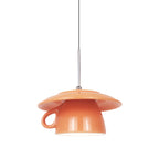 Valentina Moderne Coloré Tasse Céramique LED Suspension Chambre à Coucher - Neutralighting