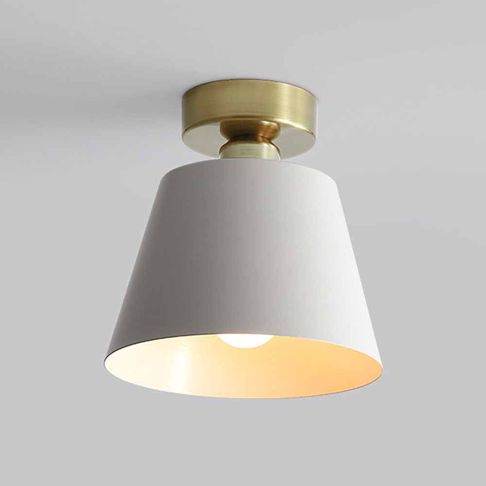 Arisha Cylindrique Métal Plafonnier Noir/Blanc Salle À Manger - Neutralighting