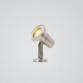 Ray Spot de Bassin Cylindre Moderne, Métal/Verre, Argent, Jardin - Neutralighting