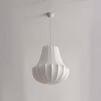 Ritta Design Italien Luminaires Suspensions Moderne Métal Soie Blanc Salle à Manger - Neutralighting