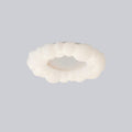Arisha Plafonnier/Suspension Petale Moderne, Metal/Acrylique, Blanc, Salon - Neutralighting