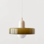 Jess Suspension Ronde Vintage Verre Salon - Neutralighting
