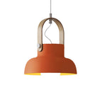 Valentina Vintage Suspension Noir/Orange Métal/Bois Chambre à coucher - Neutralighting