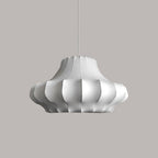 Ritta Design Italien Luminaires Suspensions Moderne Métal Soie Blanc Salle à Manger - Neutralighting