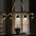 Epoch Lampe à Suspension LED Noire Vintage en Métal Pour Café - Neutralighting