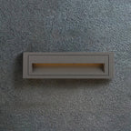 Ray Éclairage Escalier Extérieur Carré Simple, Métal/Acrylique, Noir/Gris/Blanc, Escalier - Neutralighting