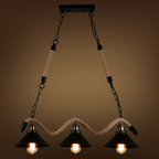 Epoch Lampe à Suspension LED Noire Vintage en Métal Pour Café - Neutralighting