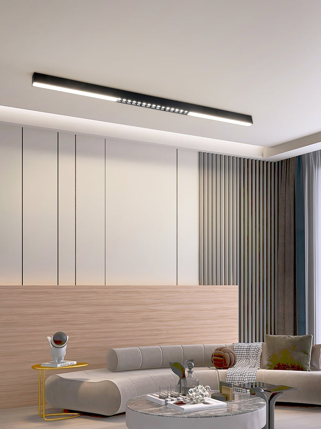 Line Suspension Flottante Moderne en Aluminium - Neutralighting