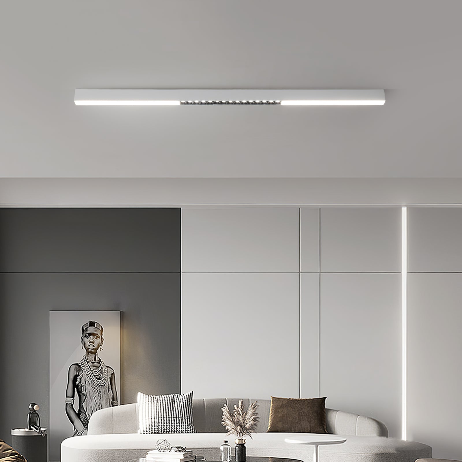 Line Suspension Flottante Moderne en Aluminium - Neutralighting