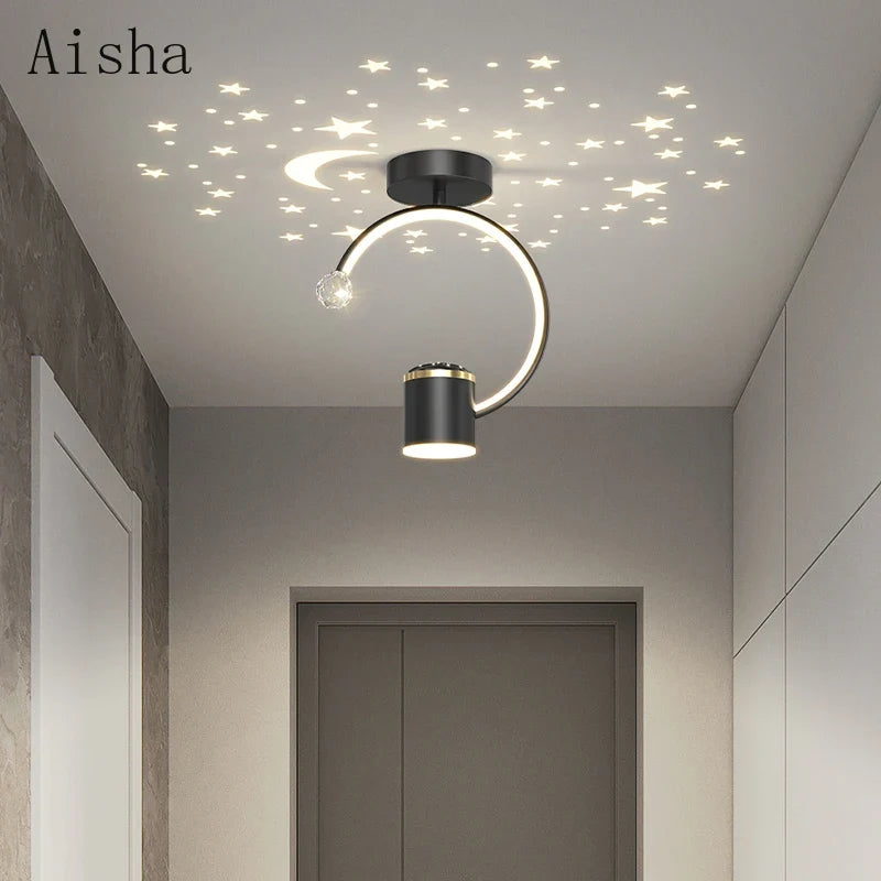 Plafonnier créatif design moderne pour intérieur et extérieur Léna Rondeau - Présence Moderne & Harmonie Intérieure
