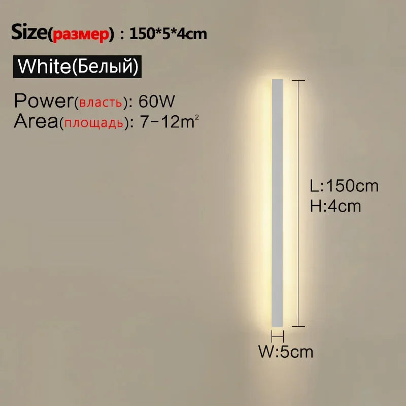 Applique murale — Extérieure à LED étanche pour éclairage décoratif