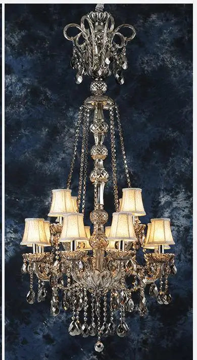 Lustre — En cristal pour éclairage moderne et élégant