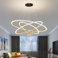 Lustre — En verre étoilé design moderne pour éclairage intérieur
