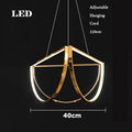 Lustre — LED géométrique postmoderne à intensité variable tendance