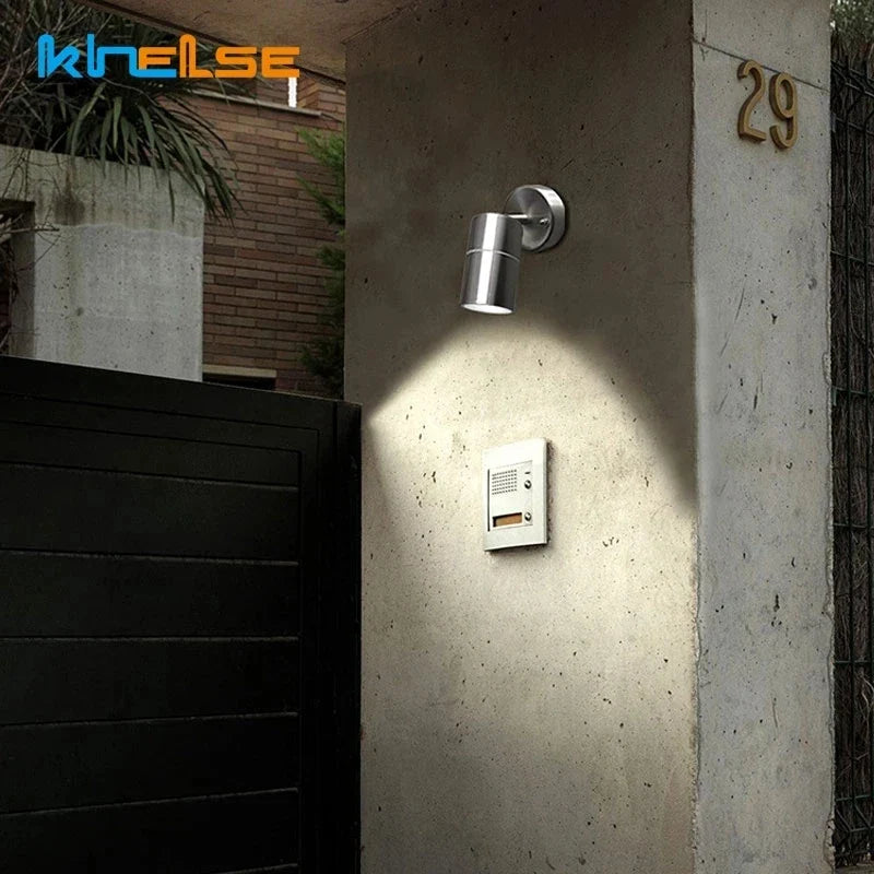 Applique murale — Extérieures LED réglables en acier inoxydable