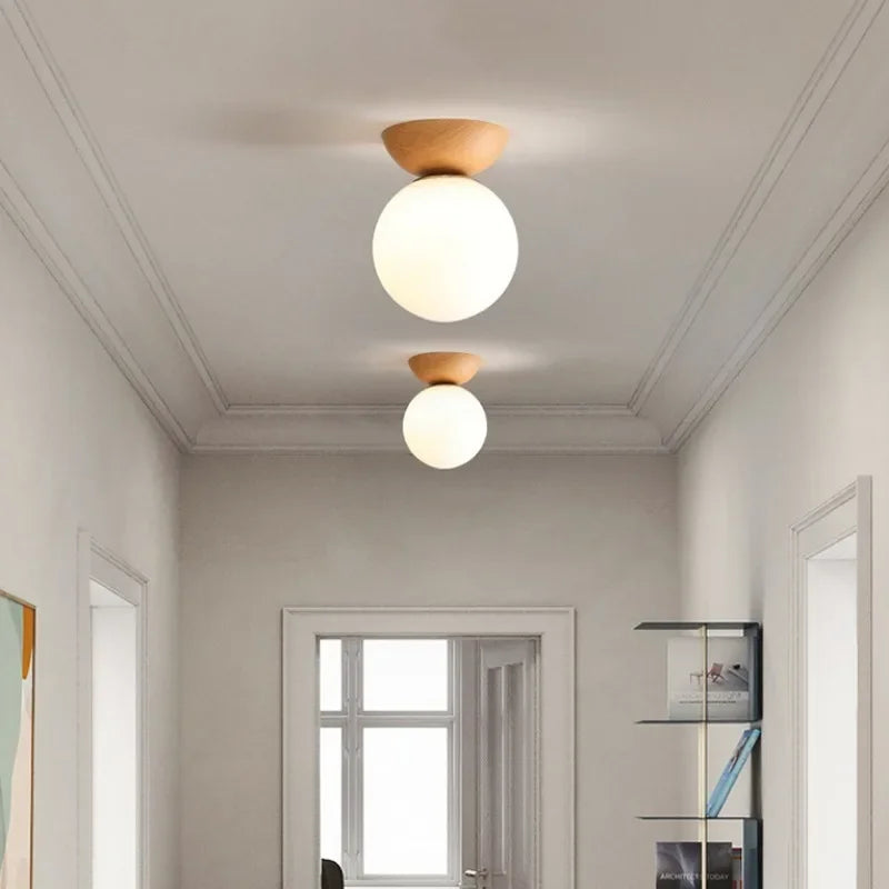 Plafonnier — LED style japonais design nordique luminaire décoratif idéal
