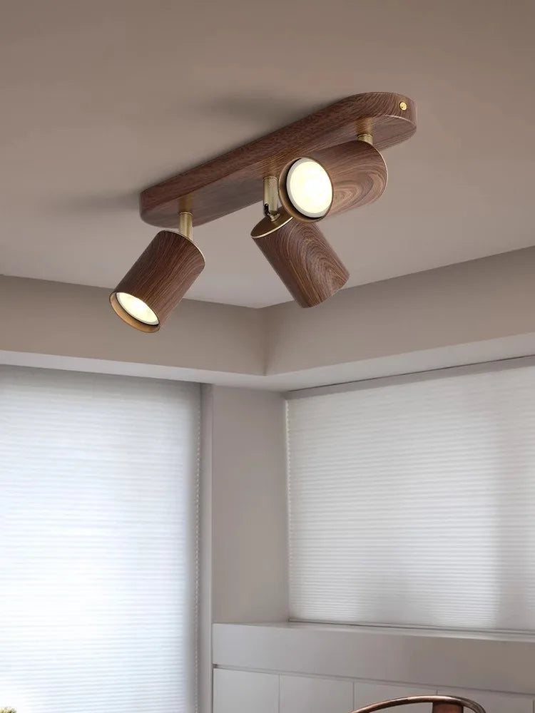 Spot — LED en saillie avec ampoule remplaçable et têtes réglables