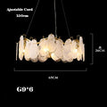 Lustre — Suspendu en verre design nuage créatif moderne