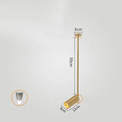 Projecteur à perche pour magasin et salon de manucure Orson Dessin en Métal - Simplicité & Caractère au Quotidien