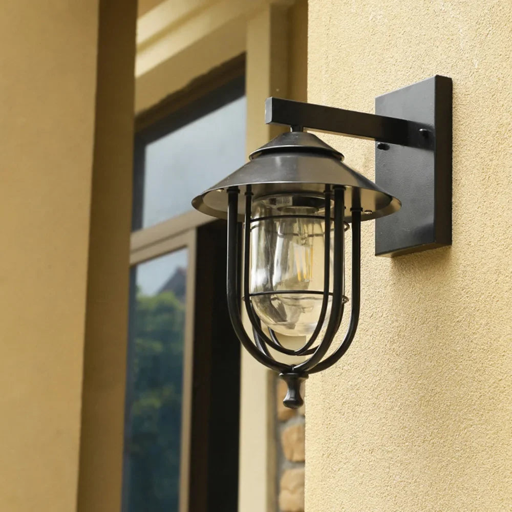 Applique murale — Mengjay appliques murales extérieures lampes luminaire moderne étanche Patio lumière LED pour porche à la maison