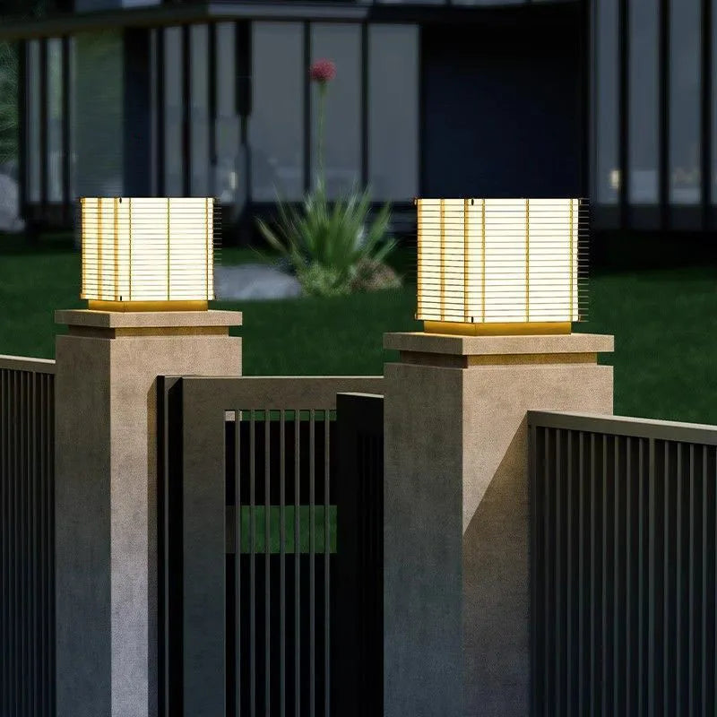 lampe de jardin solaire lumineuse pour extérieur décorative et étanche