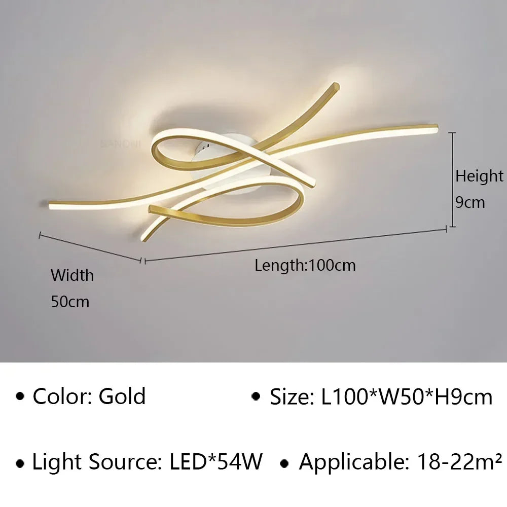 Plafonnier led moderne pour hôtel et intérieur Virgile Détour - Esprit Contemporain & Décor Élégant