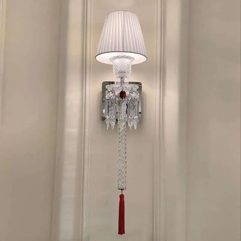Applique murale moderne à led en cristal pour intérieur design Enora Éveil - Éclat du Cristal & Décor Singulier