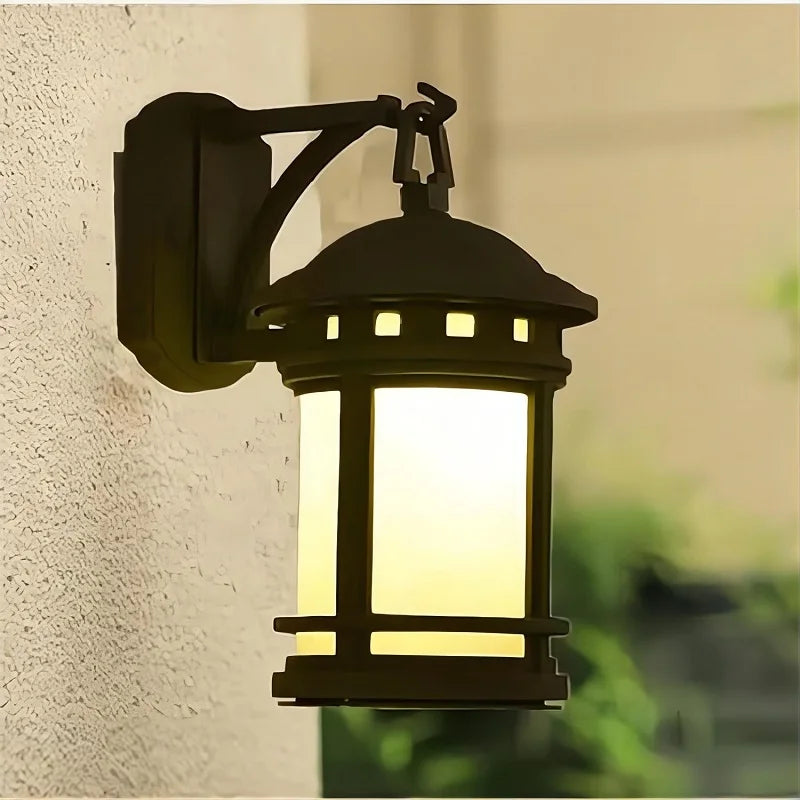 Applique murale — D'extérieur rétro lumineuse pour jardin et cour