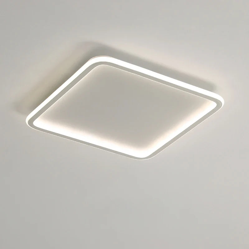 Plafonnier — À panneau carré ultra mince design moderne pour intérieur