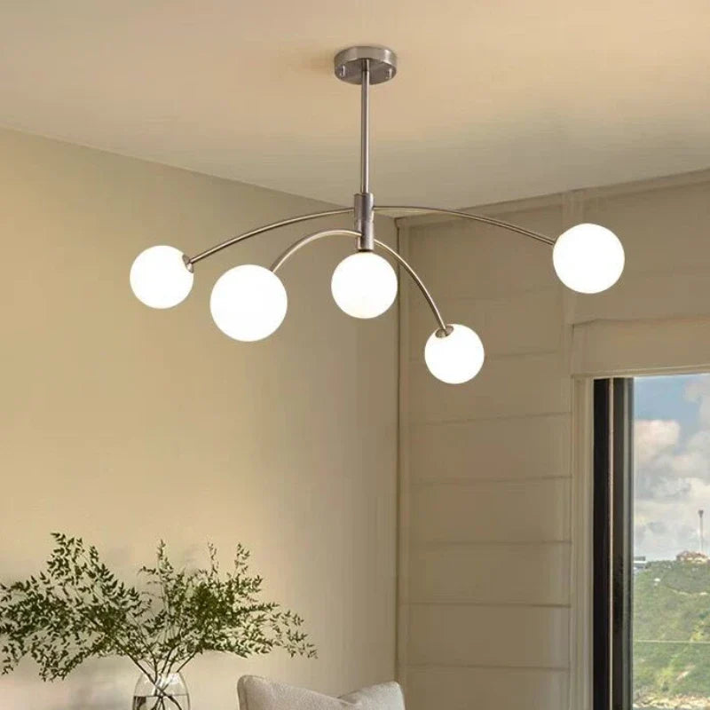 Lustre — Moderne en verre design lampe à LED de luxe pour décoration intérieure