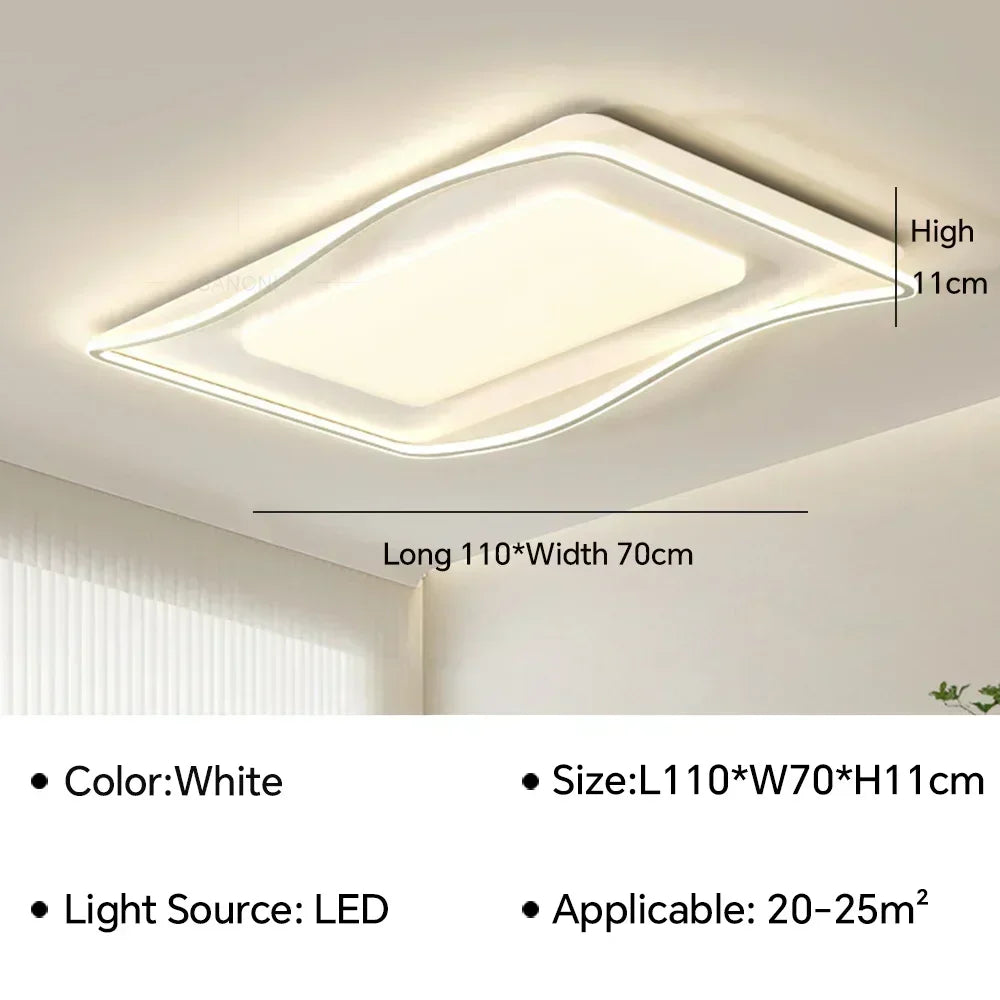Plafonnier moderne à leds pour éclairage intérieur décoratif Tiphaine Esquisse - Une Note Actuelle dans le Décor