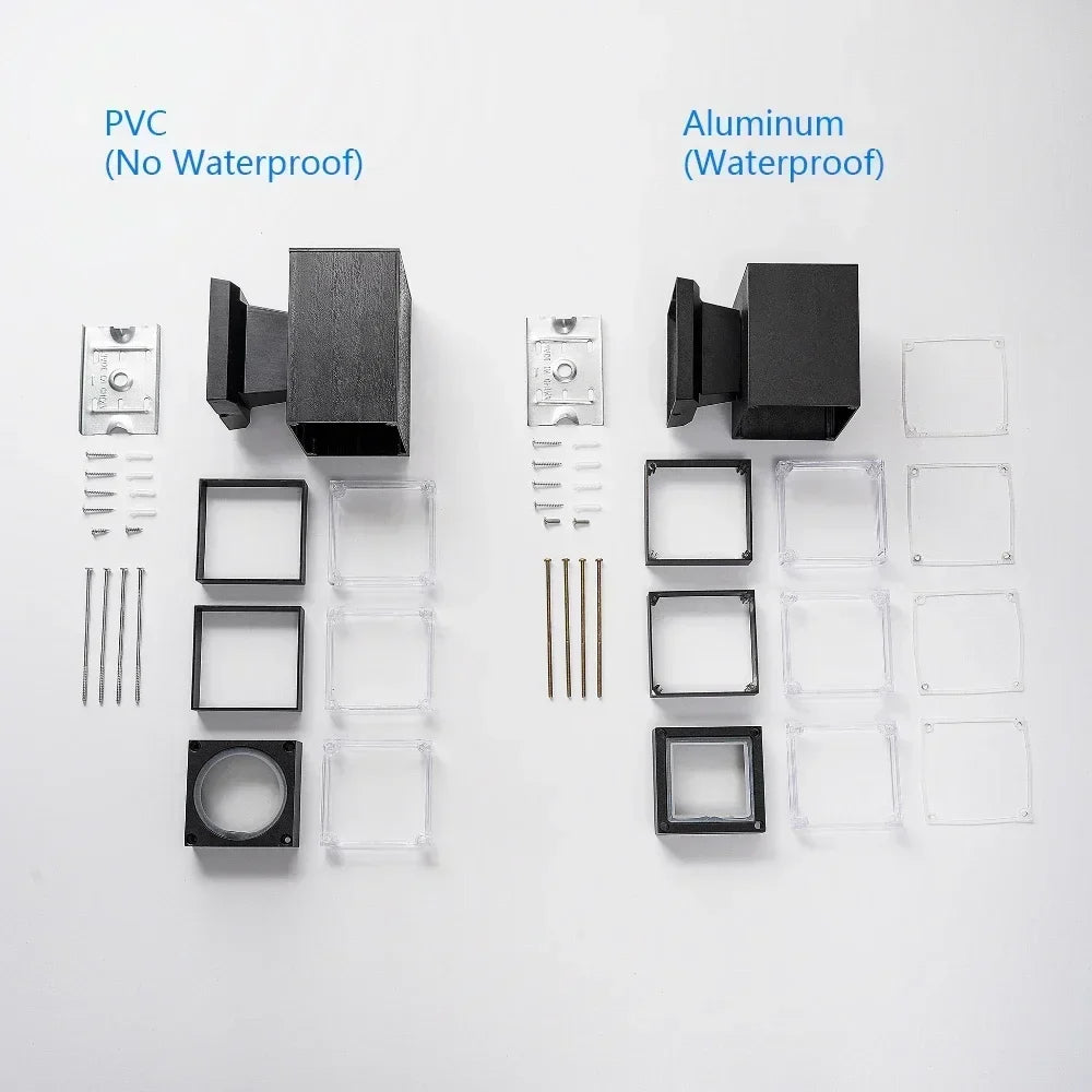 Applique murale — LED imperméable avec capteur pour intérieur et extérieur