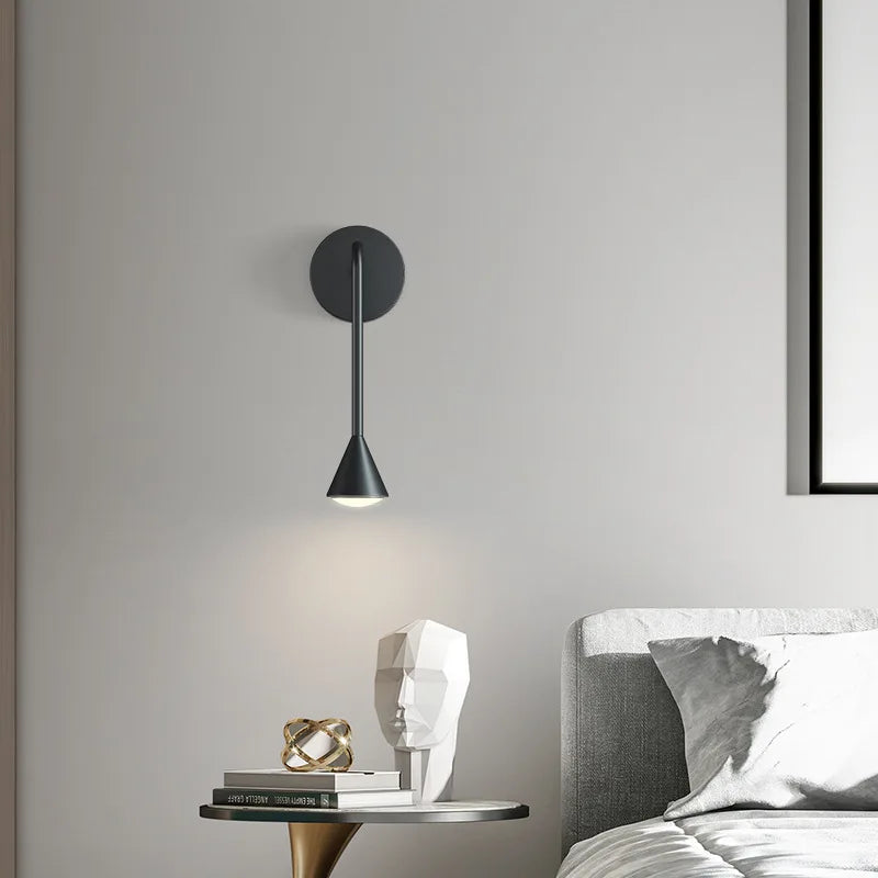 Applique murale — LED conique pour éclairage décoratif extérieur et intérieur