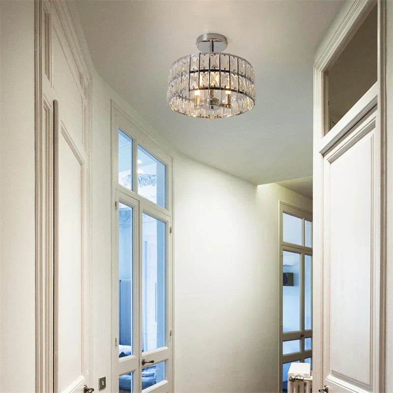 Abat-jour — Nordiques pour chambre Lustre couloir vestiaire plafonnier Luminaire Lampa Sufitowa abat-jour suspendu décor à la maison