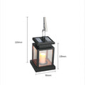 Lampe solaire bougie lanterne jardin étanche noël