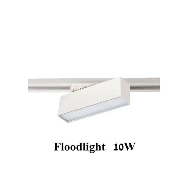 Plafonnier cree led rail éclairage pour magasins et intérieurs modernes Béryl Onde en Aluminium - Caractère & Élégance dans le Décor
