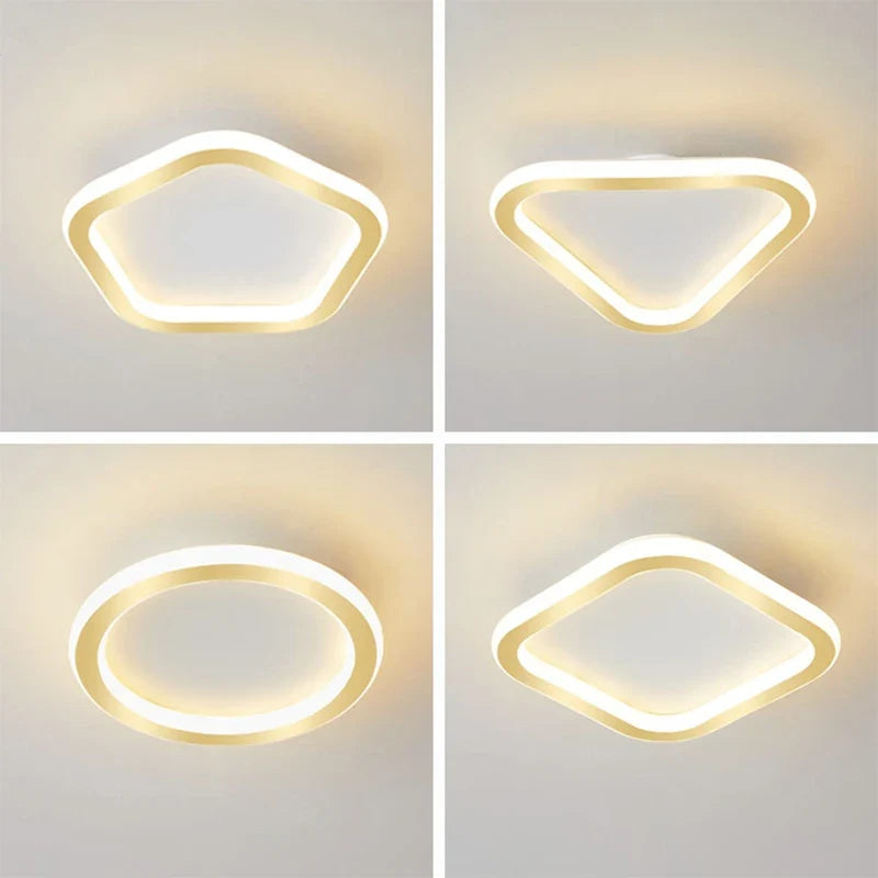 Plafonnier moderne pour extérieur design simple et élégant Fanny Auréole - Esprit Contemporain & Décor Élégant