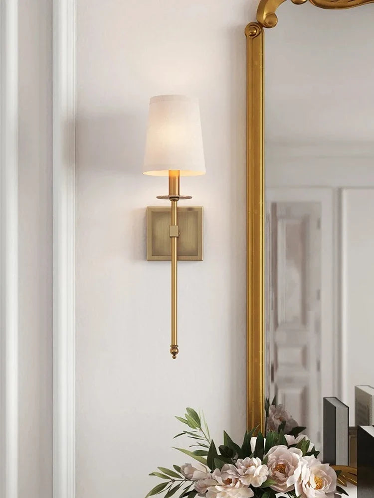 Abat-jour — En fer abat-jour long pour intérieur élégant