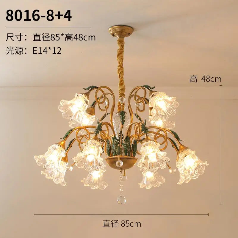 Lustre — En cristal rustique pour éclairage intérieur industriel