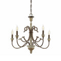 Evareth Lustre en Bois Sculpté à la Main Style Industriel Vintage - Neutralighting