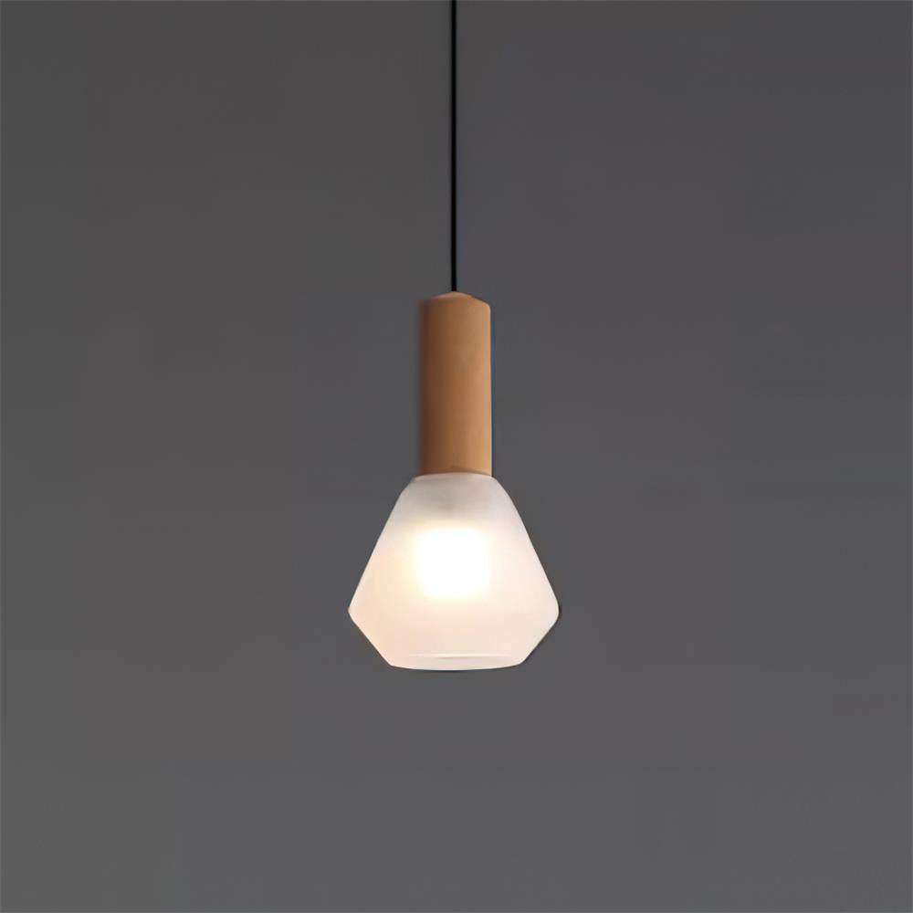 Givor Lampe Suspendue en Verre Givré - Neutralighting