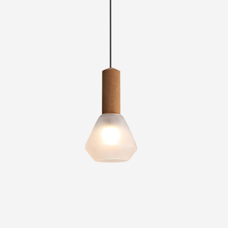 Givor Lampe Suspendue en Verre Givré - Neutralighting