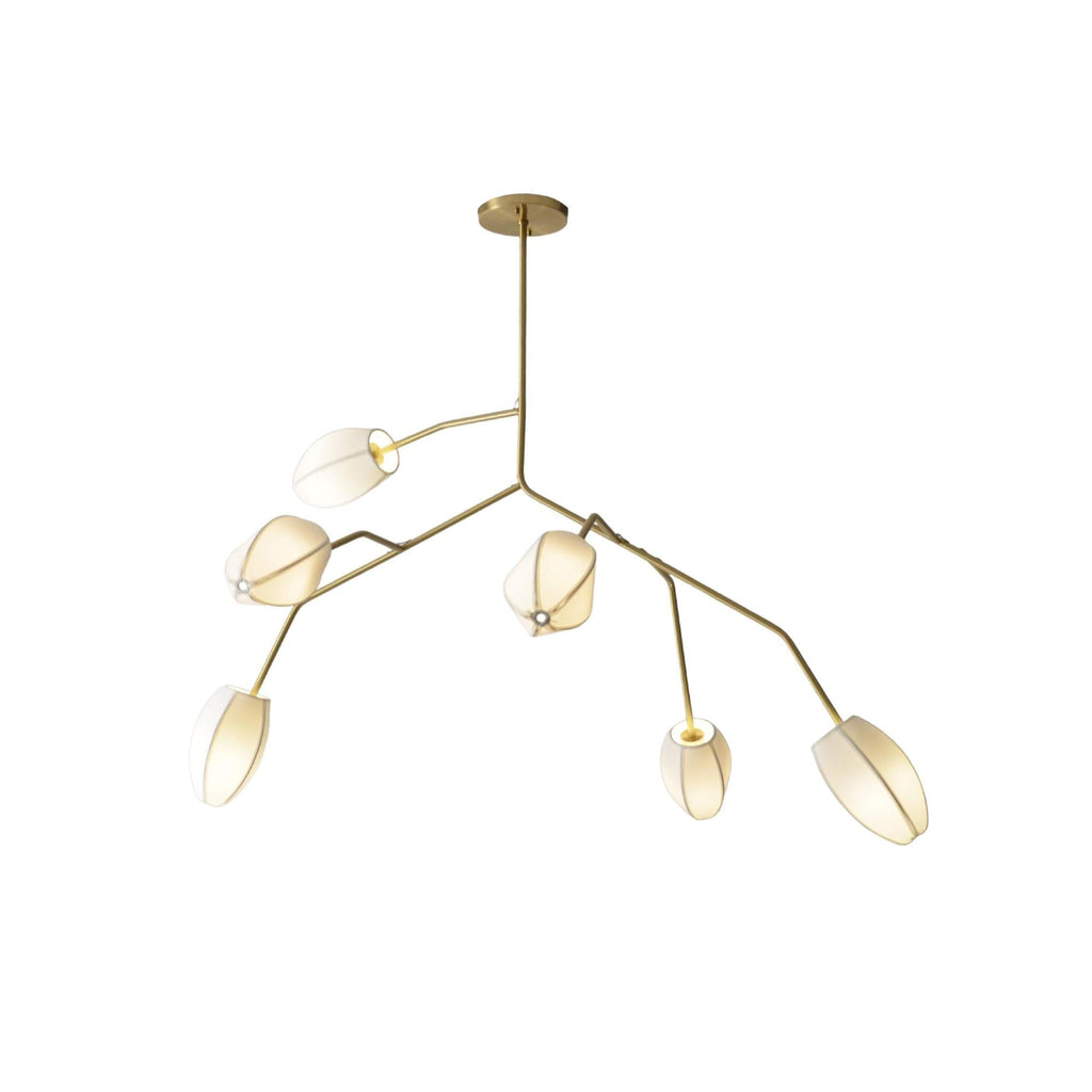 Evvinora Lustre en Métal et Tissu Style Industriel Vintage - Neutralighting