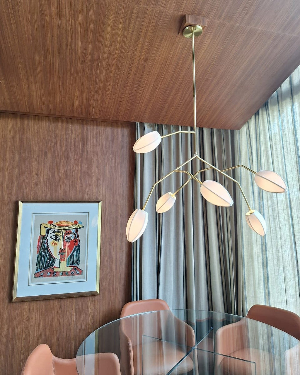 Evvinora Lustre en Métal et Tissu Style Industriel Vintage - Neutralighting