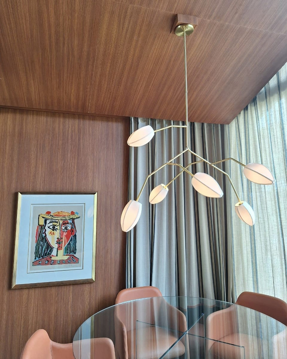 Evvinora Lustre en Métal et Tissu Style Industriel Vintage - Neutralighting