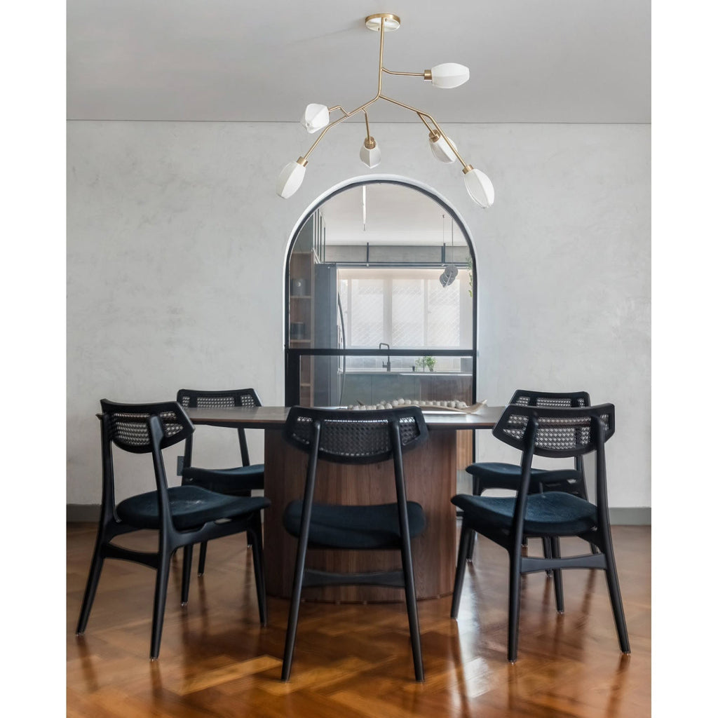 Evvinora Lustre en Métal et Tissu Style Industriel Vintage - Neutralighting