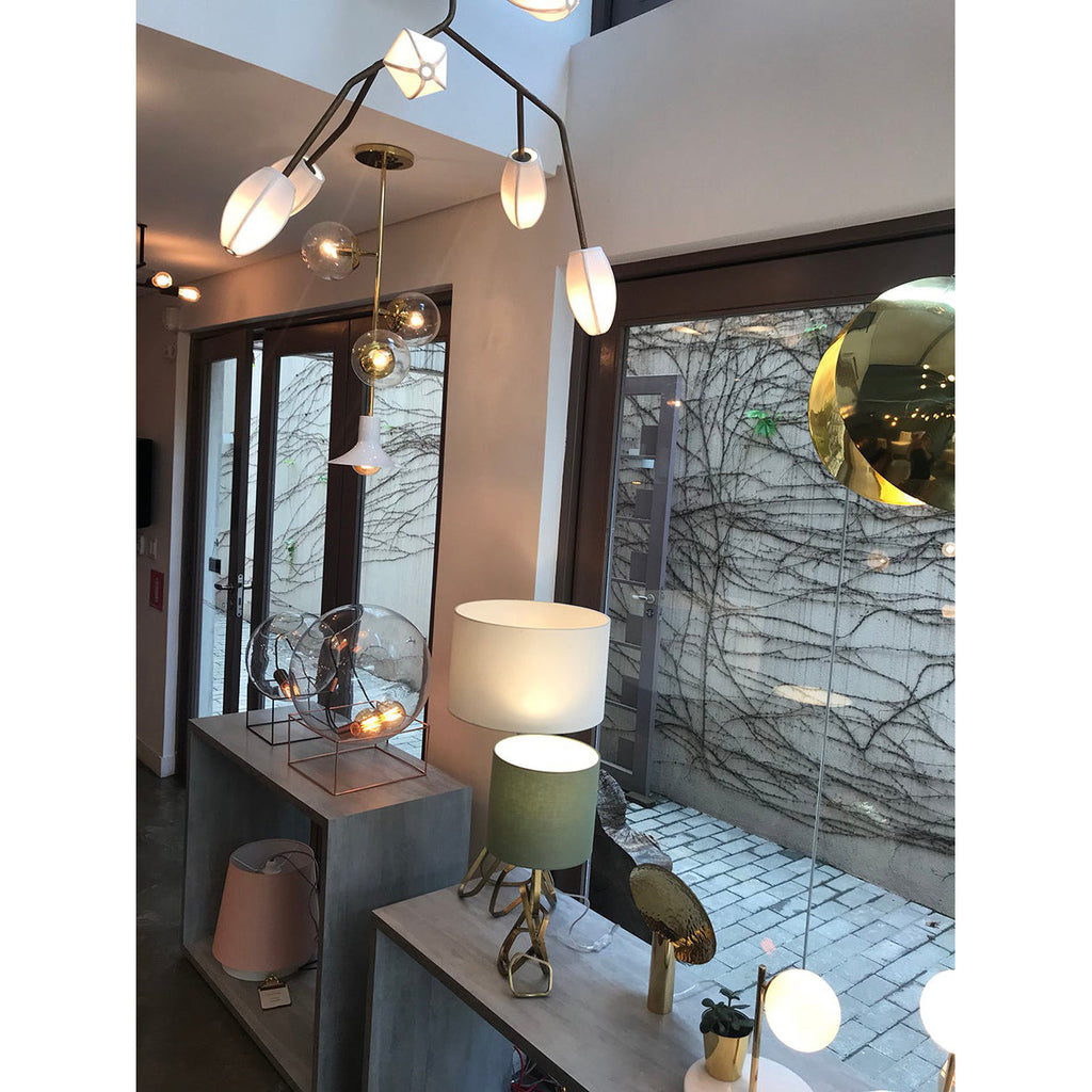 Evvinora Lustre en Métal et Tissu Style Industriel Vintage - Neutralighting