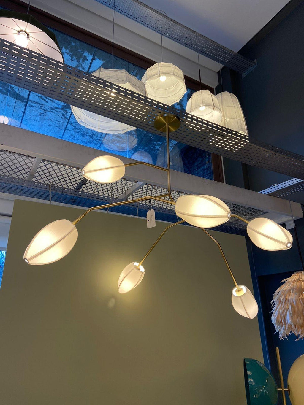Evvinora Lustre en Métal et Tissu Style Industriel Vintage - Neutralighting