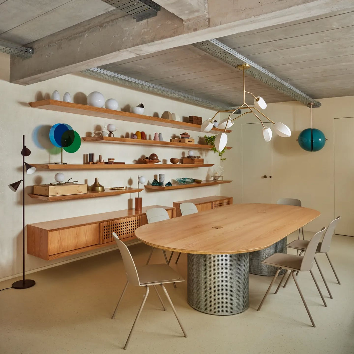 Evvinora Lustre en Métal et Tissu Style Industriel Vintage - Neutralighting