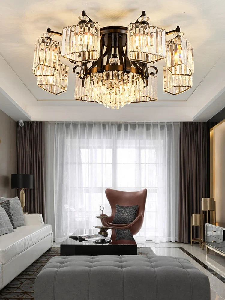 Lustre — Rond à LED intensité variable luxe 2022